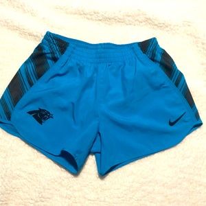 Nike Dri-Fit Carolina Panther Running Shorts 🖤💙🖤💙